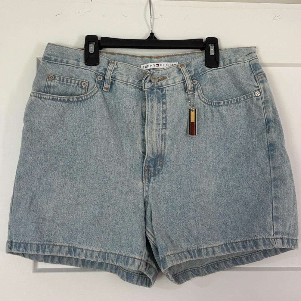 Tommy Hilfiger Blue Jean Shorts Relaxed Fit